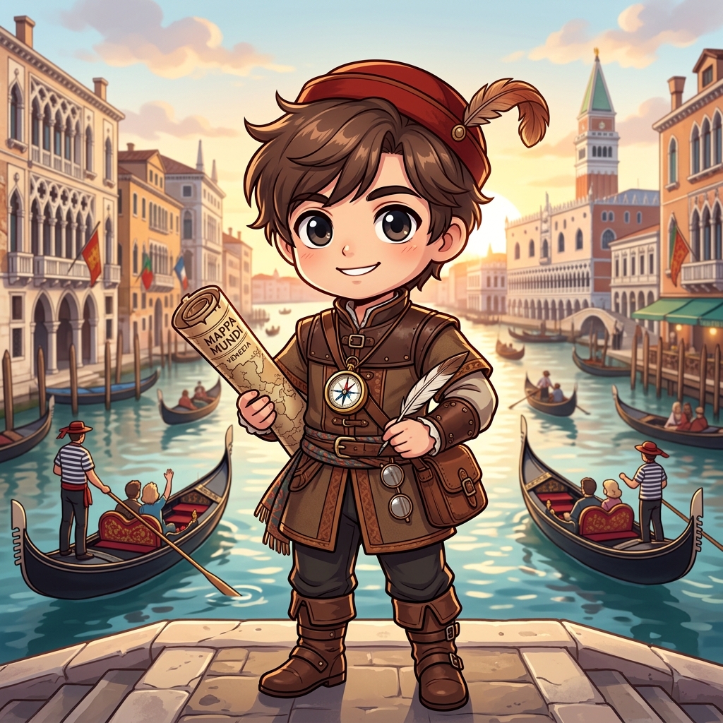 Young Venetian Merchant (Youth, Age 17)
